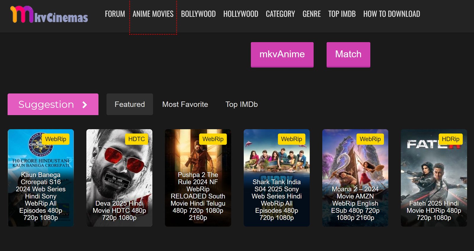 MKVCinemas – All You Need to Know About Online Movie Platforms